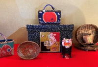 一閑張り・木工品・和物展示販売