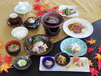 下関市満珠荘 秋料理のご案内