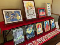 三人展 縁起詩画